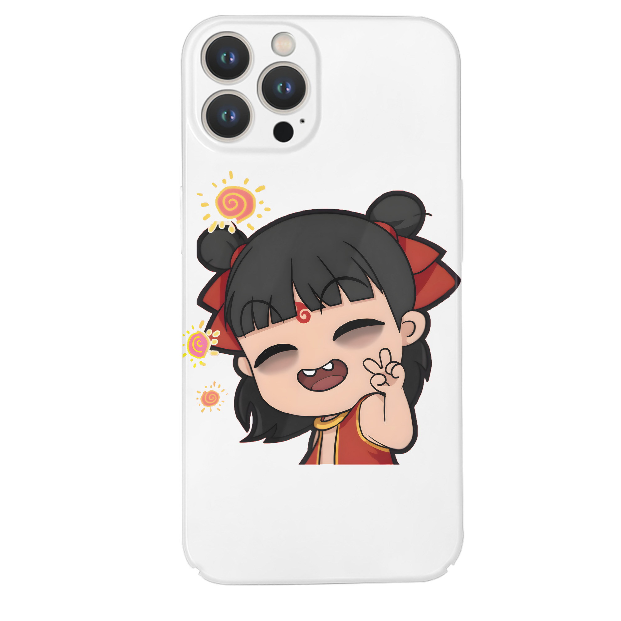 （画像用） Ne Zha 2 ナタ 魔童の大暴れ 【iPhone 14シリーズ対応】ハードケース